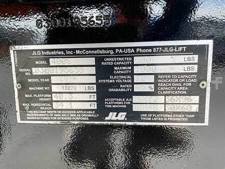 Telescopic boom lift 2014  JLG 400s (15)