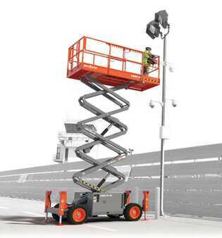 Scissor lift 2025  Skyjack sj6832rt (7)