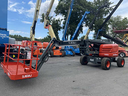 Telescopic boom lift 2014  Skyjack sj63aj (1)