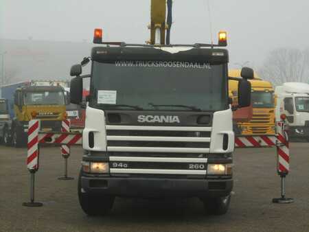 Truck mounted platform 2002 Scania 94G 260 + COMET 24METER + MANUAL (3)