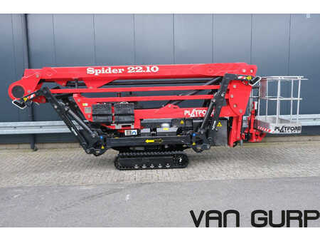 Articulating boom 2019  Platform Basket Spider 22.10 EVO (Hinowa 20.10 23.12) ArbeitsBühne (2)