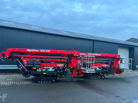 Piattaforme aeree articolate 2019  Platform Basket Spider 22.10 EVO (Hinowa 20.10) ArbeitsBühne (2)