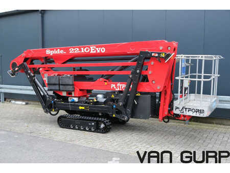 Knikarmhoogwerker 2019  Platform Basket Spider 22.10 EVO (Hinowa 20.10 23.12) ArbeitsBühne (25)