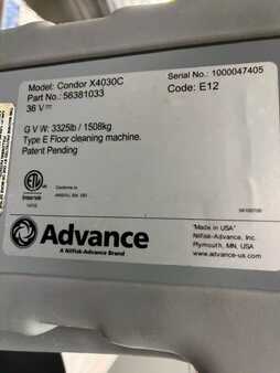 Fregadora automática en húmedo 2012  Advance CONDOR 4030C (7)