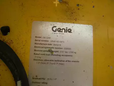 Ollós munka emelvény 2016  Genie GS 3246 (ID3973) (17)