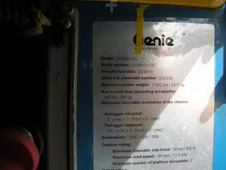 Schaarhoogwerker 2013  Genie GS 4069 DC (ID1787) (26)