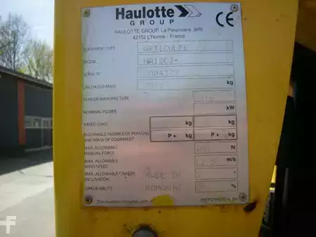 Podnośnik przegubowy 2016  Haulotte HA 12 CJ+ (ID4372) (11)