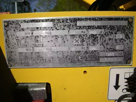 Pracovní plošina s nůžkovým zdvihem 2017  JLG 1930ES (ID3412) (17)