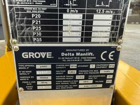 Senkrechtarbeitsbühne  Grove P30AC (6)
