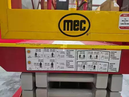 Piattaforme aeree a pantografo 2024  MEC MME MICRO19-XD (2 Pieces available) (9)