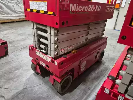Piattaforme aeree a pantografo 2024  MEC Micro26-XD (2 Pieces available) (7)