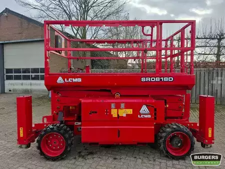 Piattaforme aeree a pantografo 2022  LGMG SR0818D (5)