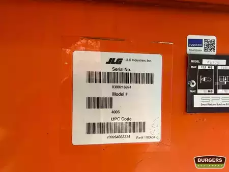Telescoophoogwerker 2016  JLG 400S P400S (9)