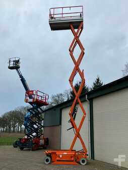 Scherenarbeitsbühne 2011  JLG 3246 ES schaarlift 12m JLG hoogwerker (8)