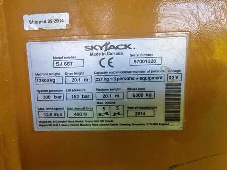 Podnośnik przegubowy 2014 SkyJack SJ66T 4x4 hoogwerker diesel telescoophoogwerker (11)