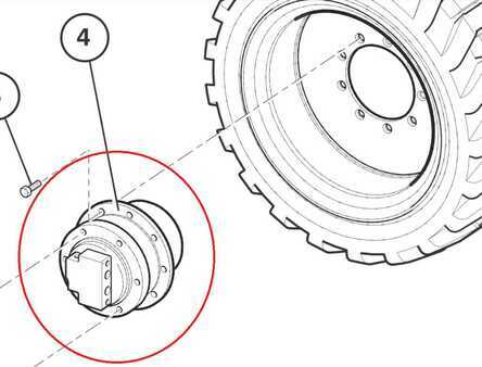 Gelenkteleskopbühne 2008 Niftylift HR21DE wheeldrive p18928 drive unit eindaandrijf (1)