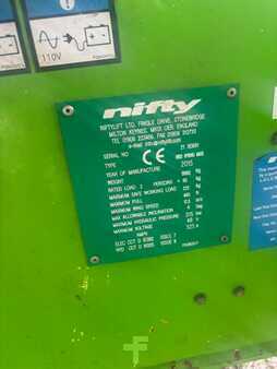Plataformas articuladas 2015  Niftylift HR 21 HYBRID 21m knikarmhoogwerker nifty schaar (19)