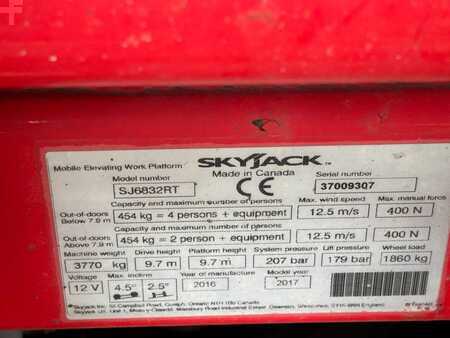 Scherenarbeitsbühne 2017  SkyJack SJ 6832 RT 12 m schaarlift schaarhoogwerker (14)