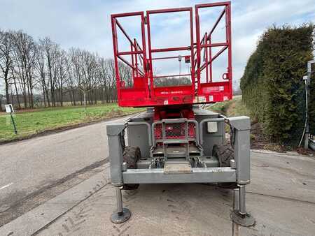 Scherenarbeitsbühne 2017  SkyJack SJ 6832 RT 12 m schaarlift schaarhoogwerker (5)