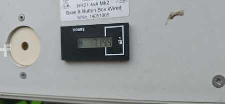 Csukló munka emelvény 2014  Niftylift HR 21 D knikarmhoogwerker 4x4 Diesel nifty (15)