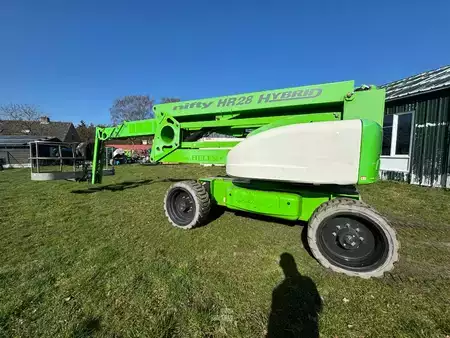 Led arbejdsplatform 2016  Niftylift HR 28 hybrid knikarmhoogwerker 28m nifty (11)