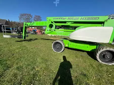 Led arbejdsplatform 2016  Niftylift HR 28 hybrid knikarmhoogwerker 28m nifty (12)