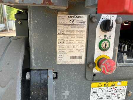 Pracovní plošina s nůžkovým zdvihem 2020  SkyJack SJ3219 8m schaarhoogwerker elektro schaarlift (9)