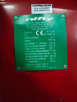 Plataforma Articulada 2013 Niftylift HR17 hybrid 4x4 knikarmhoogwerker hoogwerker nifty (16)