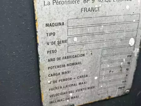 Kloubová pracovní plošina 2001  Haulotte HA 12 I HA12 knikarmhoogwerker 12m Haulotte (9)