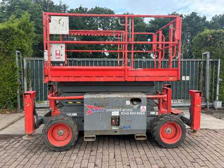 Schaarhoogwerker 2011  SkyJack SJ 6832 RT 12m schaarhoogwerker diesel 4x4 (1)
