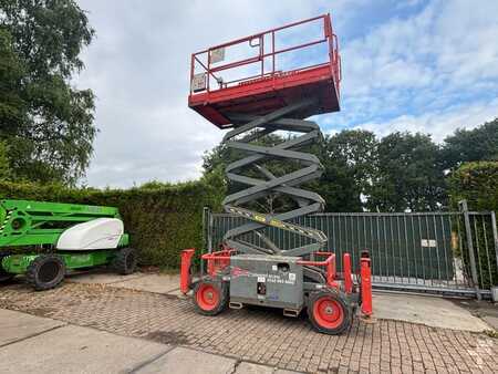 Schaarhoogwerker 2011  SkyJack SJ 6832 RT 12m schaarhoogwerker diesel 4x4 (7)