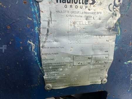Piattaforme aeree articolate 2007  Haulotte HA 12 IP 12m Haulotte schaarligt telescoop (14)
