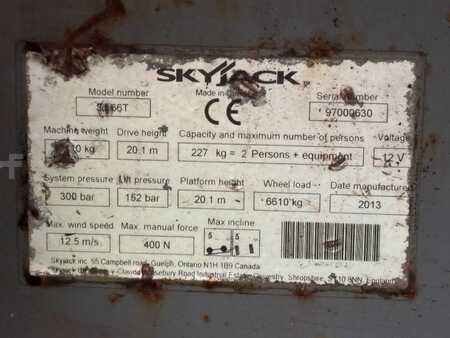 Kloubová pracovní plošina 2013  SkyJack SJ 66 T 22m telescoop hoogwerker 66t skyjack (19)