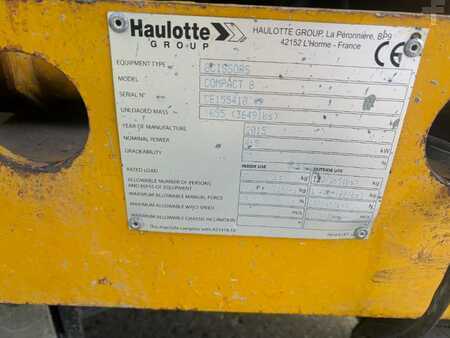 Ollós munka emelvény 2015  Haulotte Compact 8 8m schaarlift Haulotte hoogwerker (9)