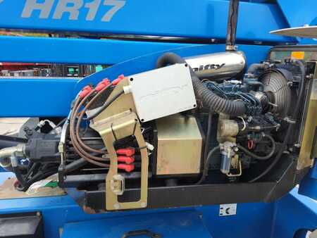 Kloubová pracovní plošina 2014 Niftylift Hr17 hybrid 4x4 knikarmhoogwerker nifty hoogwerker (3)
