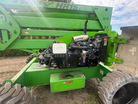 Articulating boom 2015  Niftylift HR 15 hybrid MKII nifty 15m knikarmhoogwerker (14)