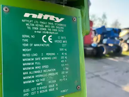 Gelenkteleskopbühne 2017  Niftylift HR 12 N D E (15)