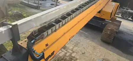 Nacelle télescopique 1995  Grove mz66br telescoophoogwerker stalen tracks 20.3m (13)