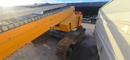 Nacelle télescopique 1995  Grove mz66br telescoophoogwerker stalen tracks 20.3m (16)