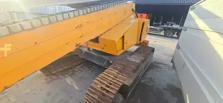 Nacelle télescopique 1995  Grove mz66br telescoophoogwerker stalen tracks 20.3m (17)