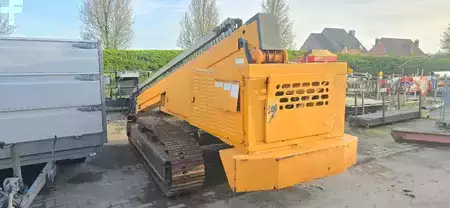 Nacelle télescopique 1995  Grove mz66br telescoophoogwerker stalen tracks 20.3m (2)