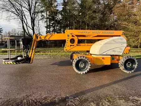 Fler stegs bom 2015  Niftylift HR 21 HYBRID 4x4 knikarmhoogwerker 21m nifty (5)