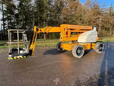 Fler stegs bom 2015  Niftylift HR 21 HYBRID 4x4 knikarmhoogwerker 21m nifty (6)