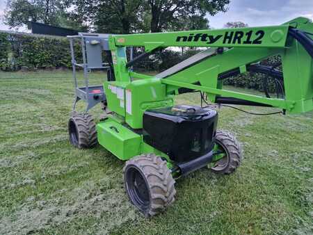Led arbejdsplatform 2014 Niftylift HR12DE 4x4 knikarmhoogwerker nifty hr12 hoogwerker (3)