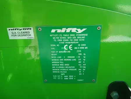Knikarmhoogwerker 2016  Niftylift HR 15 NDE 15m knikarmhoogwerker nifty hoogwerker (15)