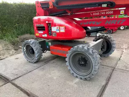 Nacelle articulée 2014  Niftylift HR 17 Hybrid 4x4 knikarmhoogwerker nifty 17m (2)