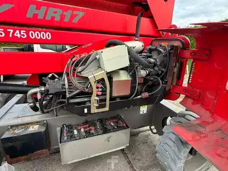Nacelle articulée 2014  Niftylift HR 17 Hybrid 4x4 knikarmhoogwerker nifty 17m (8)