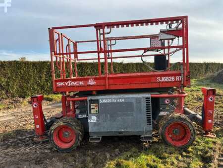 Saksinostimet 2015  SkyJack SJ 6826 RT 6826 4x4 hoogwerker 10 meter skyjack (1)