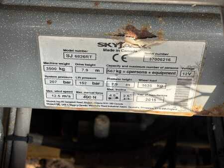 Saksinostimet 2015  SkyJack SJ 6826 RT 6826 4x4 hoogwerker 10 meter skyjack (5)