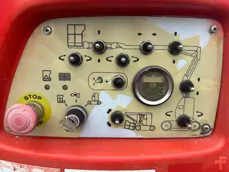 Knikarmhoogwerker 2007  Manitou 120AETJC 12m Gelenk-Teleskop-Bühne *Akkus neu* (7)